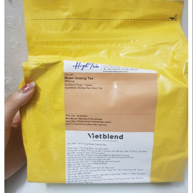 Trà Roast ÔLong HighTea 600gr - bao bì mới