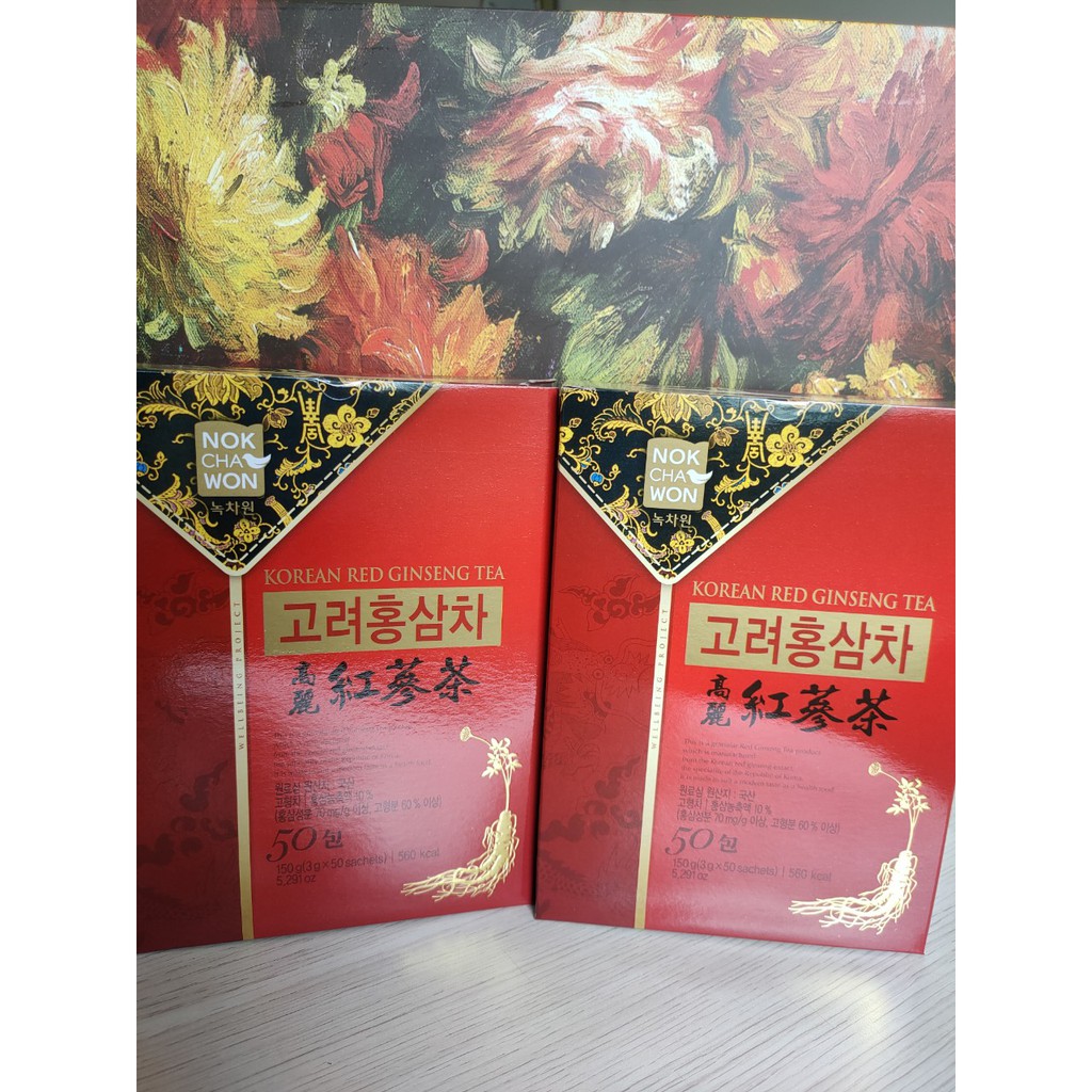 TRÀ HỒNG SÂM NOKCHAWON HÀN QUỐC - KOREAN RED GINSENG TEA 150G