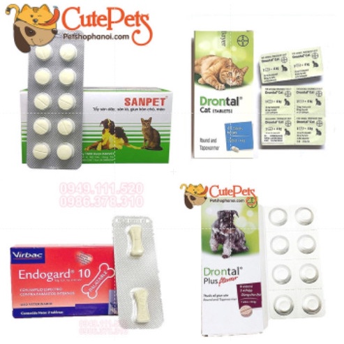 Viên san pet cho chó mèo diet run - Phụ Kiện Thú Cưng