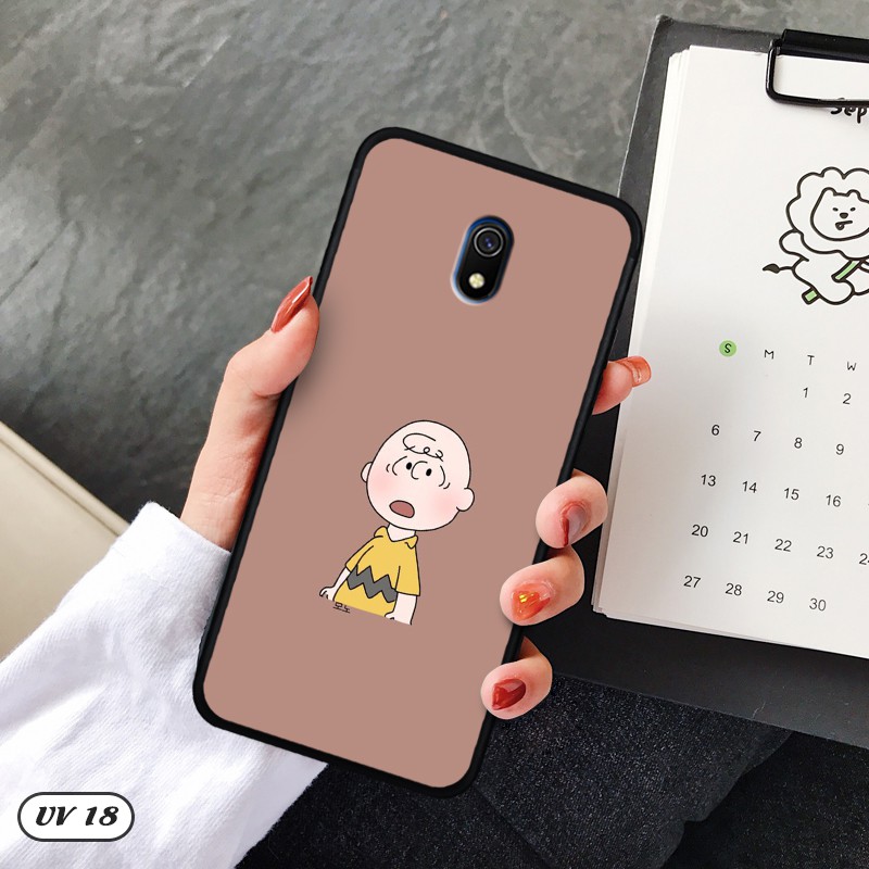 Ốp lưng Xiaomi Redmi 8A -lưng nhám , ngộ nghĩnh