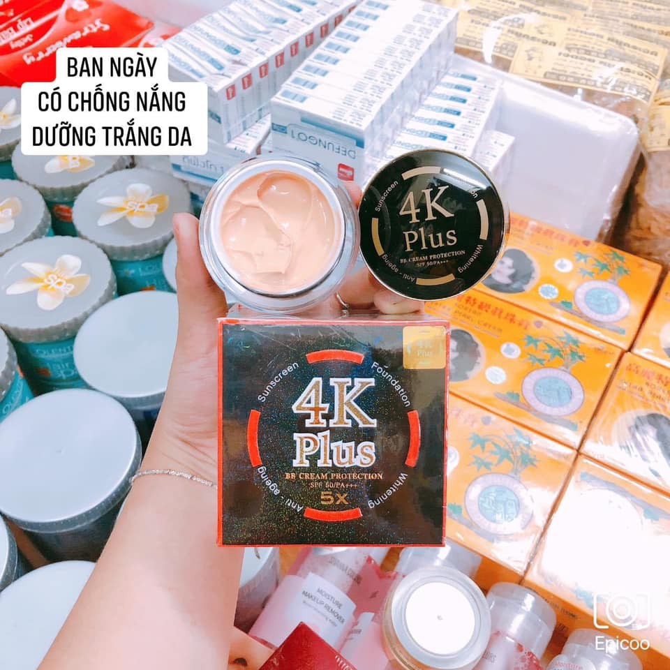 Kem nền make up chống nắng 4k plus 5x thái lan bb cream