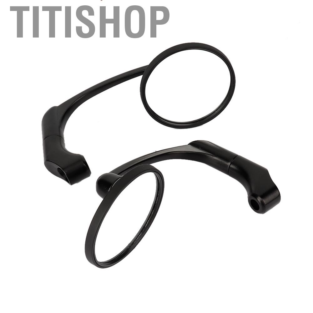 2 Gương chiếu hậu hình tròn 10mm dành cho xe mô tô