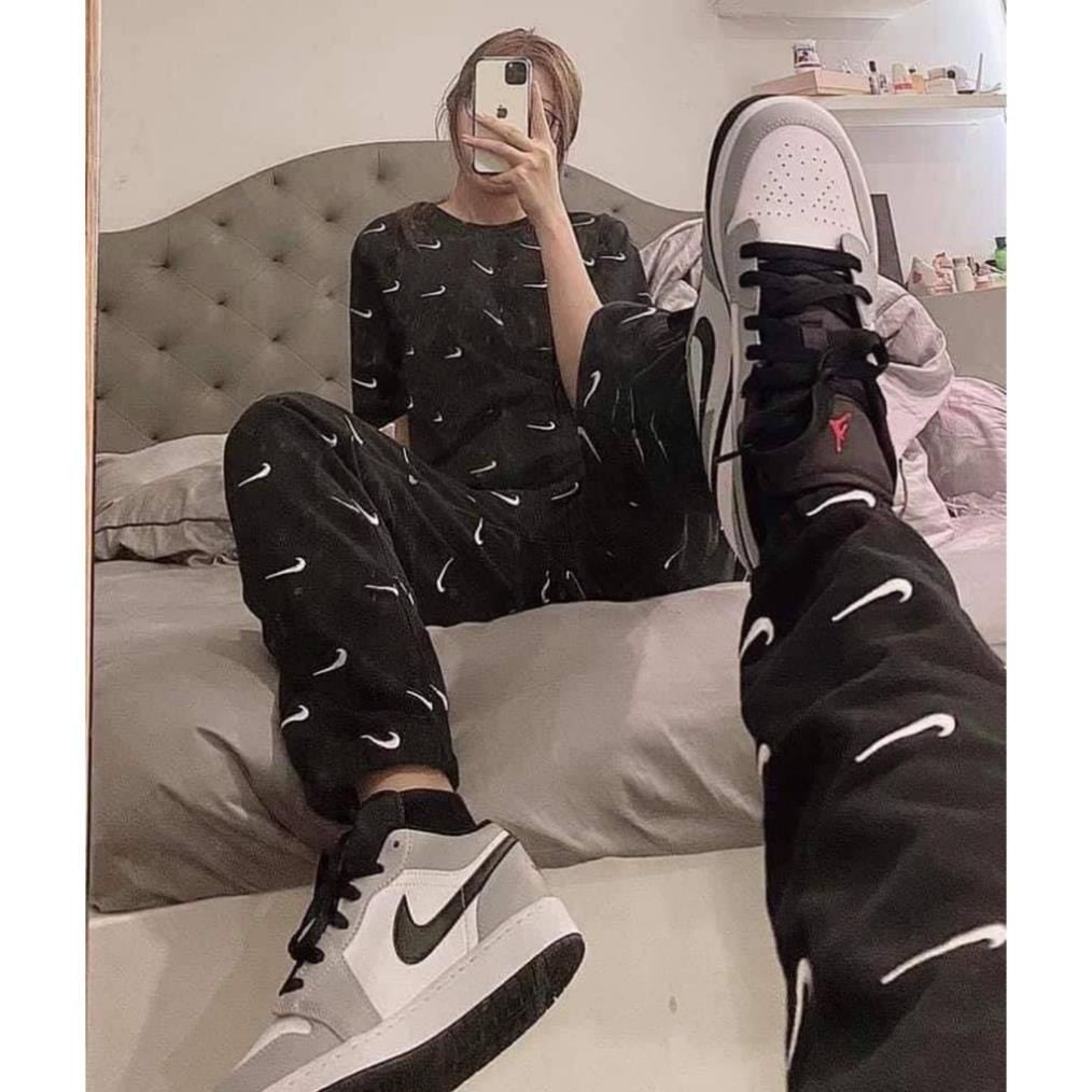 Quần Dài Full Swoosh Thêu Ni Bong