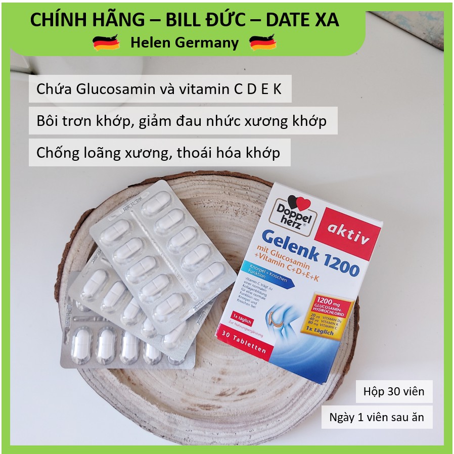 Hộp giấy Bổ xương khớp Gelenk - Chính hãng Đức