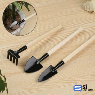 Bộ Cuốc Xẻng Mini trồng cây cảnh 3 Món
