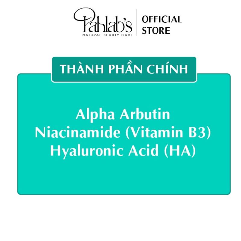 Serum Alpha Arbutin 2% + HA Pahlab's Handmade