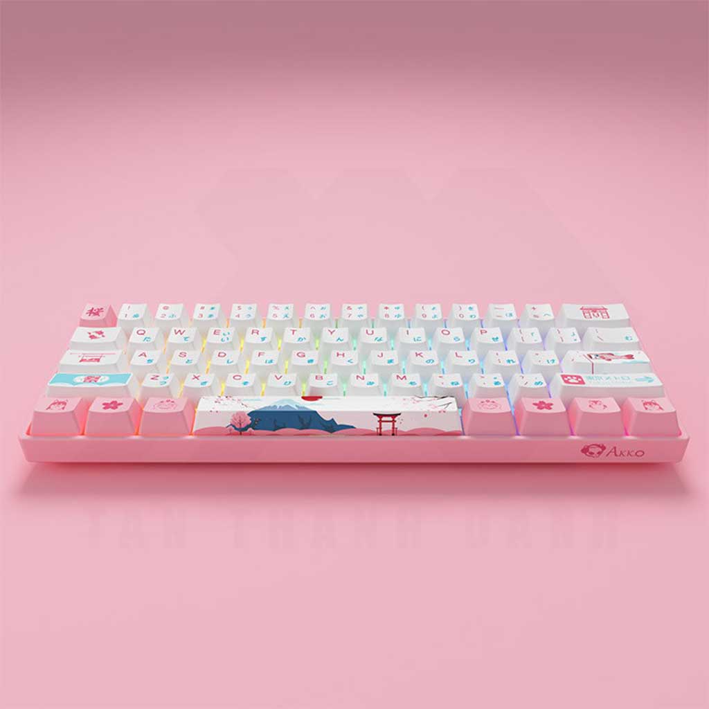 Bàn phím cơ AKKO 3061 World Tour Tokyo R2 RGB - Bảo Hành Chính Hãng