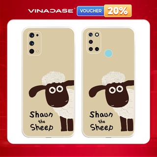 Ốp lưng Vina Case Realme C1/Realme C12/Realme C15/....Silicone TPU dẻo viền vuông bảo vệ camera hình Cừu con