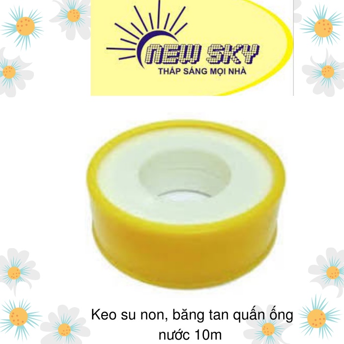 Keo su non, băng tan quấn ống nước 10 mét