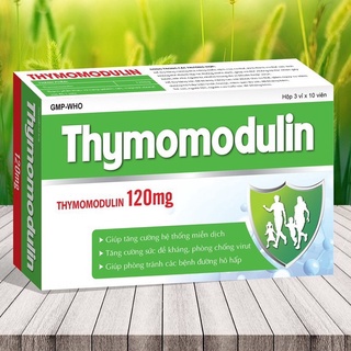 Thymomodulin 120mg - Hỗ Trợ Tăng Cường Khả Năng Miễn Dịch, Tăng Sức Đề Kháng (Hộp 30 viên )