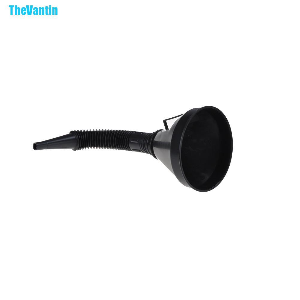 Phễu rót nhiên liệu màu đen linh hoạt tiện dụng cho xe hơi