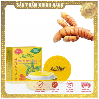 Hủ lớn kem ngừa thâm miss white nghệ -12g công ty