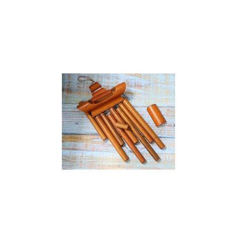 Chuông gió gỗ hình thuyền buồm  - Thuận buồm xuôi gió