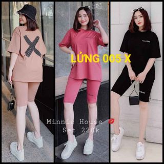 Đồ bộ cotton lửng 005