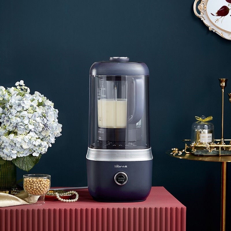 Máy xay nấu làm sữa hạt sinh tố BEAR PBJ-B06S2 chống ồn , dung tích 1.5L xanh than, bh 12th