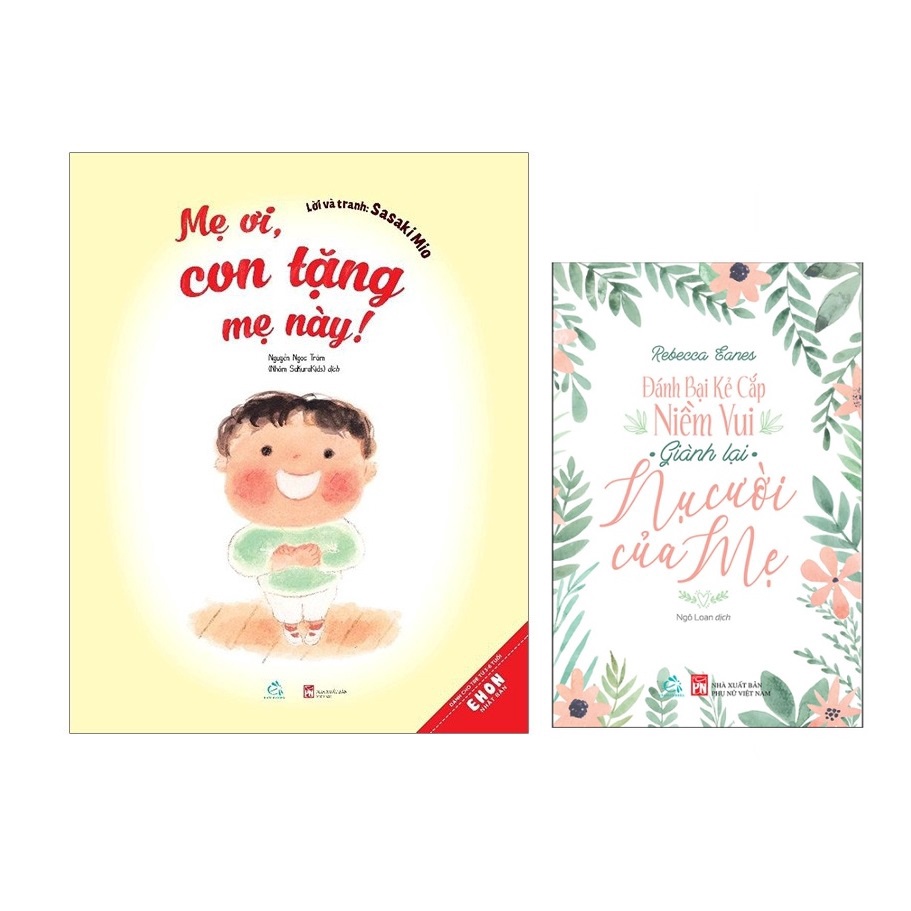 Sách Combo Đánh bại kẻ cắp niềm vui giành lại nụ cười của mẹ + Mẹ Ơi, Con Tặng Mẹ Này