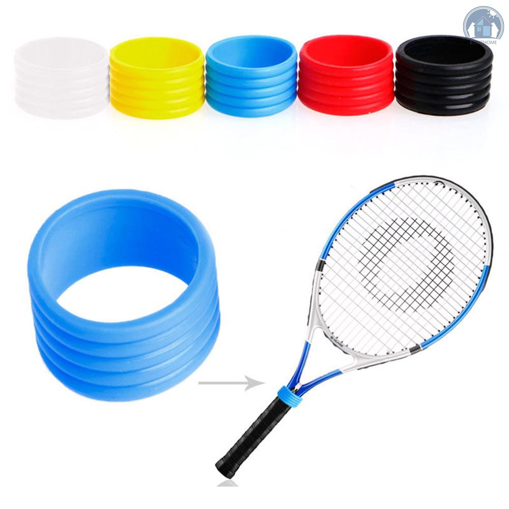 Set 10 Vòng Silicon Chống Trượt Quấn Tay Cầm Vợt Tennis