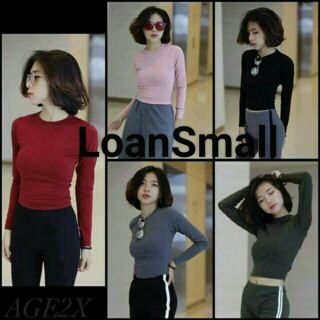 Áo croptop body tay dài age2x