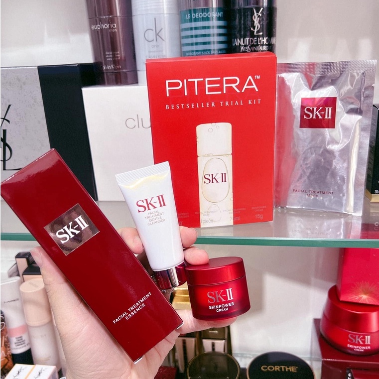 Bộ 4 Món Dưỡng Da SK II Facial Treatment Bestseller Trial Kit