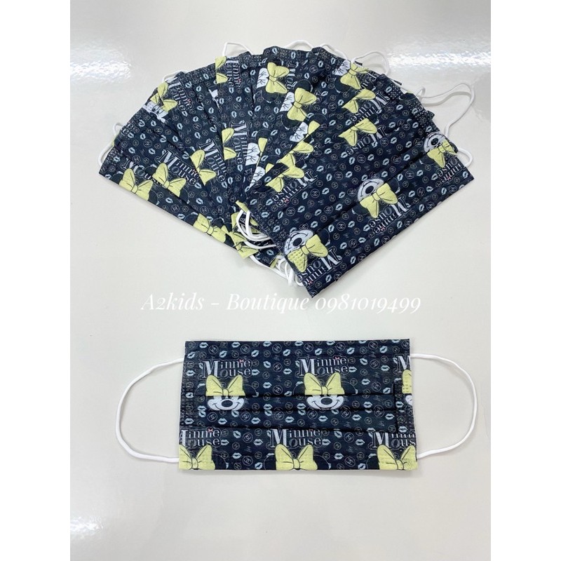 Khẩu Trang Cao Cấp 4 Lớp Hoạ Tiết Hoạt Hình Garcotex Fashion Mask (Phiên Bản Giới Hạn) | BigBuy360 - bigbuy360.vn