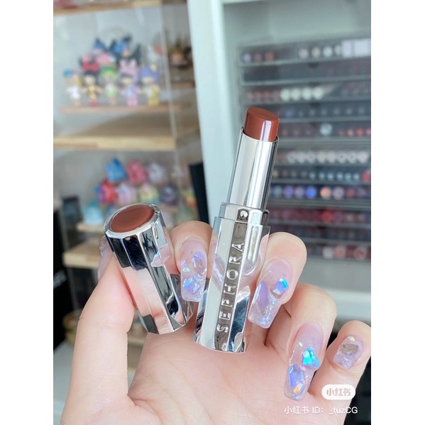 Son thỏi bóng lâu trôi có màu Sephora Collection Rouge Lacquer Long Lasting Lipstick