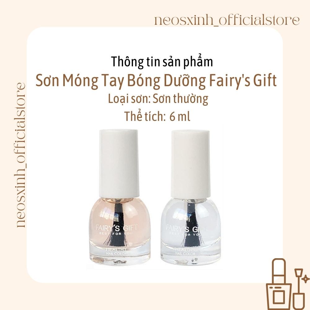 Sơn Móng Tay Bóng Mini 6ml Fairy's Gift (LOGO MỚI Hi Beauty) - Neosxinh Nails