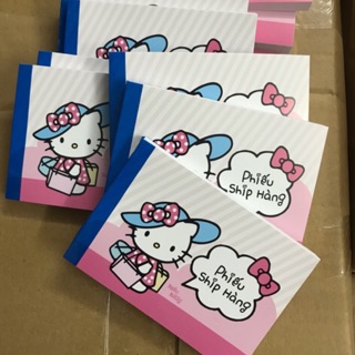 Combo 20q Phiếu ship hàng kitty