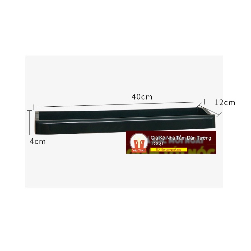 (++XU) Kệ nhà tắm nhà bếp Loại Dài 40cm (TGQT)