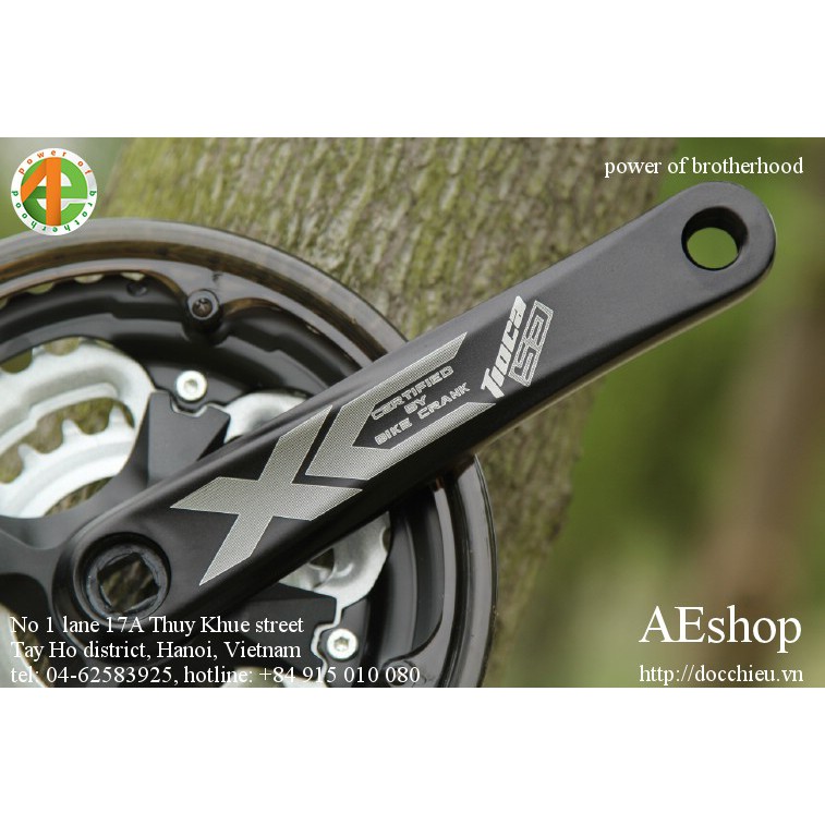 bộ đùi đĩa trước xe leo núi thể thao OTA chất liệu hợp kim nhôm mạ điện siêu nhẹ