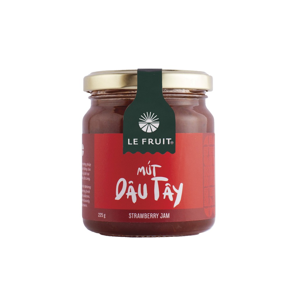 Mứt dâu tây từ trái cây Le Fruit 225g