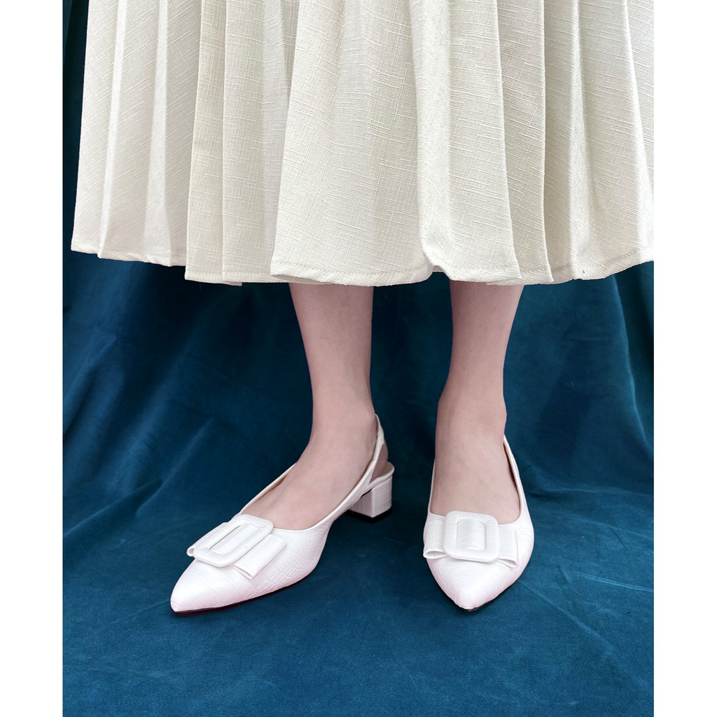 OLV - Giày Chalky Slingback Pumps