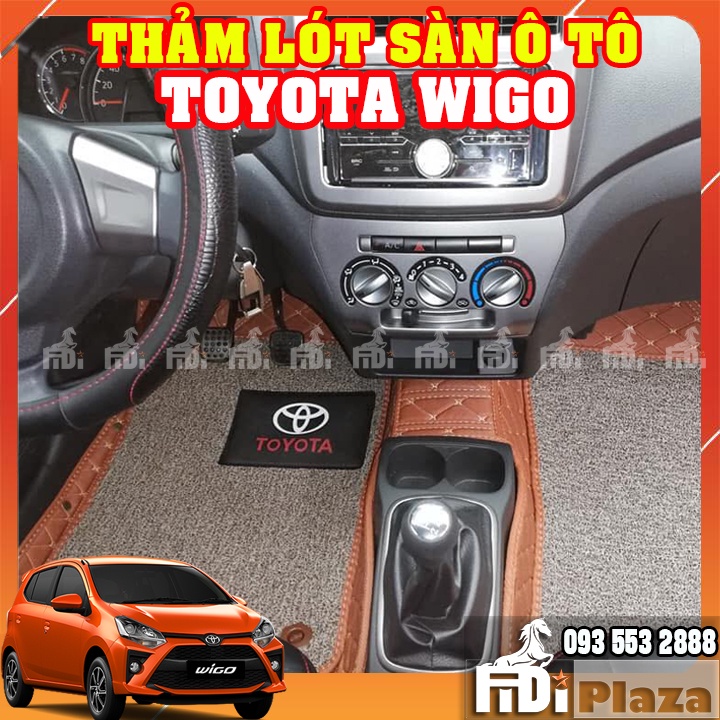 Thảm Lót Sàn Ô Tô 5D 6D Xe Toyota Wigo - Thảm Trải sàn Ô TÔ Sang Trọng – Đẳng Câp