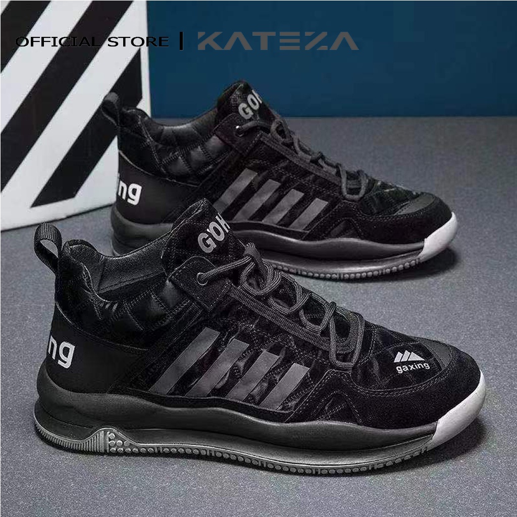 Giày thể thao nam KATEZA giày sneaker nam chất liệu cao cấp phối sọc êm chân -G54L2 Size (39-43)