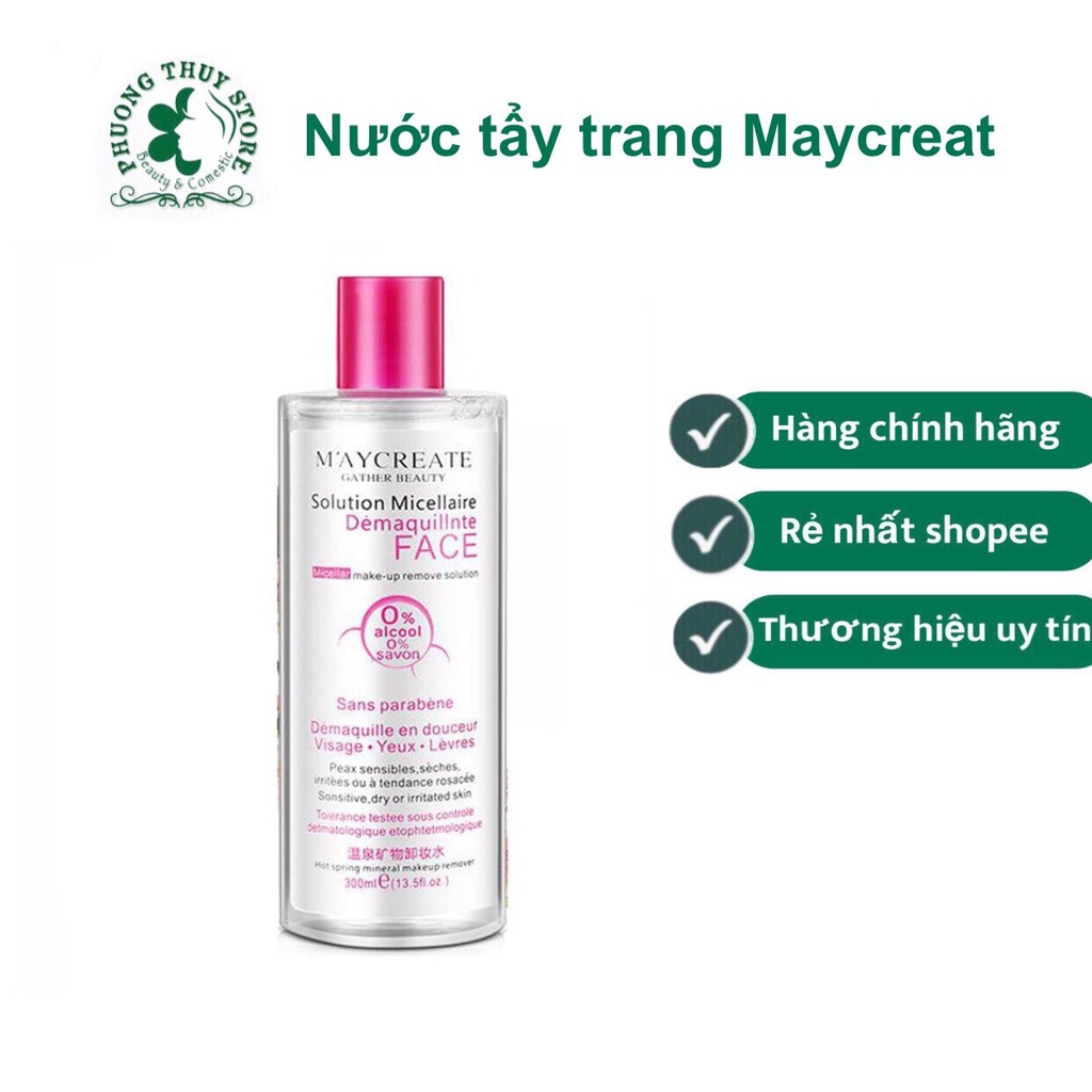 Nước Tẩy Trang MAYCREAT Nội Địa Trung 300ml