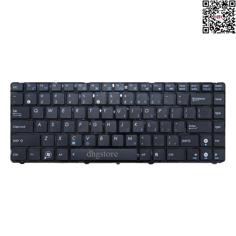 Bàn phím laptop Asus A42 A43 K42 K43 K84 U30 U31 U35 U45 U80 U81 UL30 UL80 P42 N43 N82 X42 X43 X44 X45