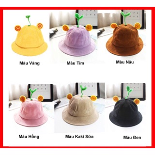 mũ mầm cây tai soắn cho bé/ nón bé cây mầm