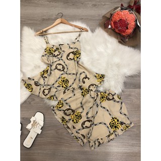 Bộ đùi lụa 2 dây thời trang