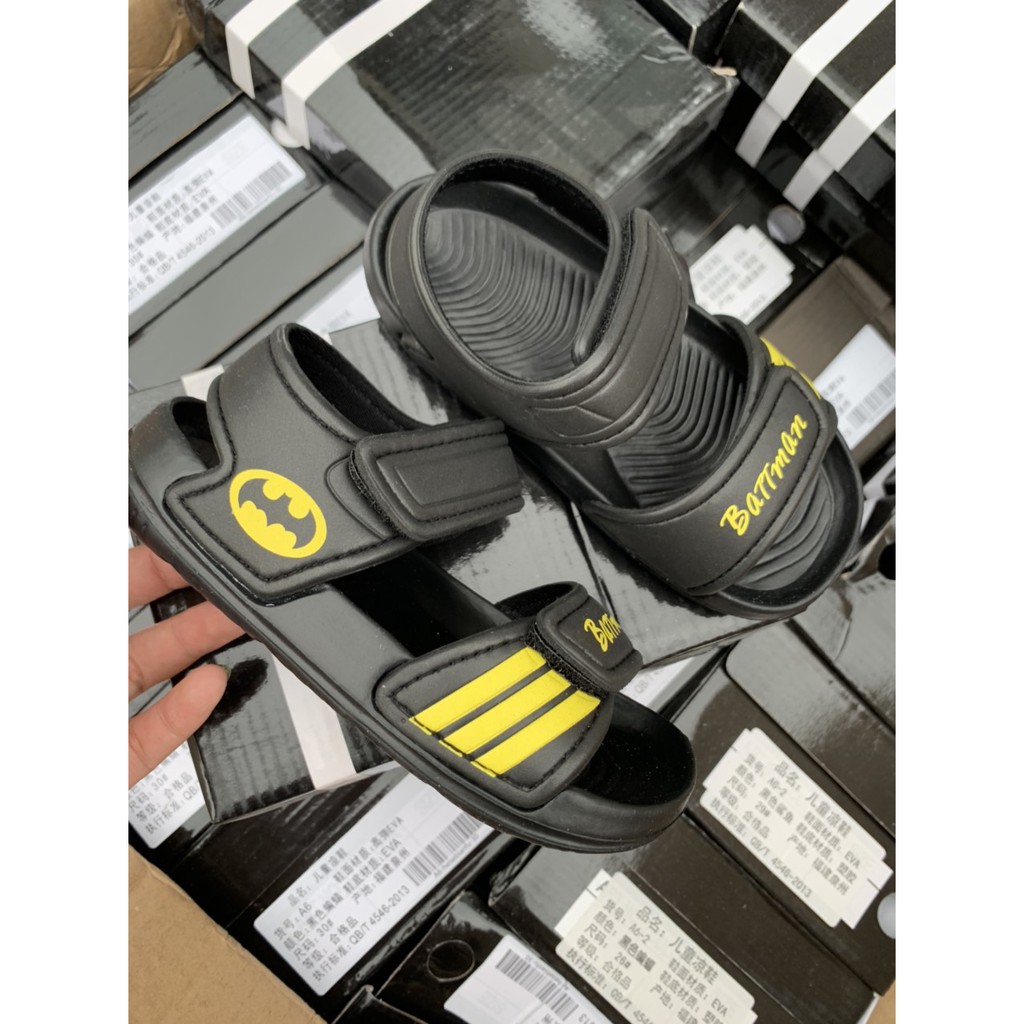 SANDAL QUAI DÁN BATMAN ĐEN