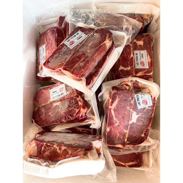 lõi thăn bò loại 1 ngon 1kg ❤GIÁ SỈ❤️ mềm thơm là bittet , lúc lắc, nướng