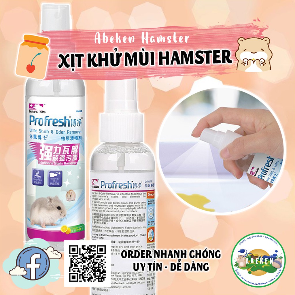 Xịt khử mùi Dr. Hams