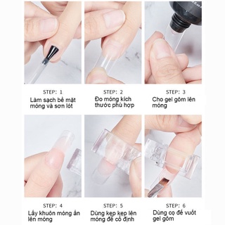 Kẹp móng úp gel gôm