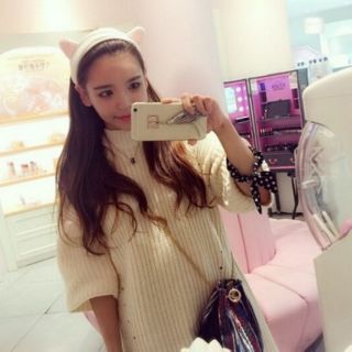 Băng đô mèo - nơ Phụ Kiện Tóc Chặn Tóc Nữ