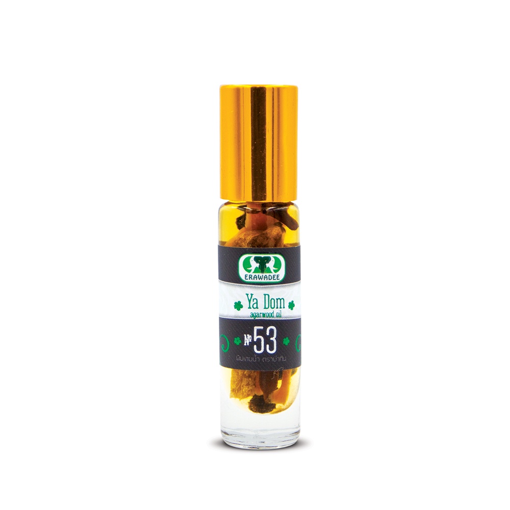 Dầu Gió Thảo Dược Trầm Hương Thái Lan Erawadee Agarwood Oil 8ml - Hàng Nhập Khẩu Cao Cấp