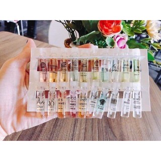 BỘ TEST 20 ỐNG NƯƠC HOA MINI HÀNG CHUẨN