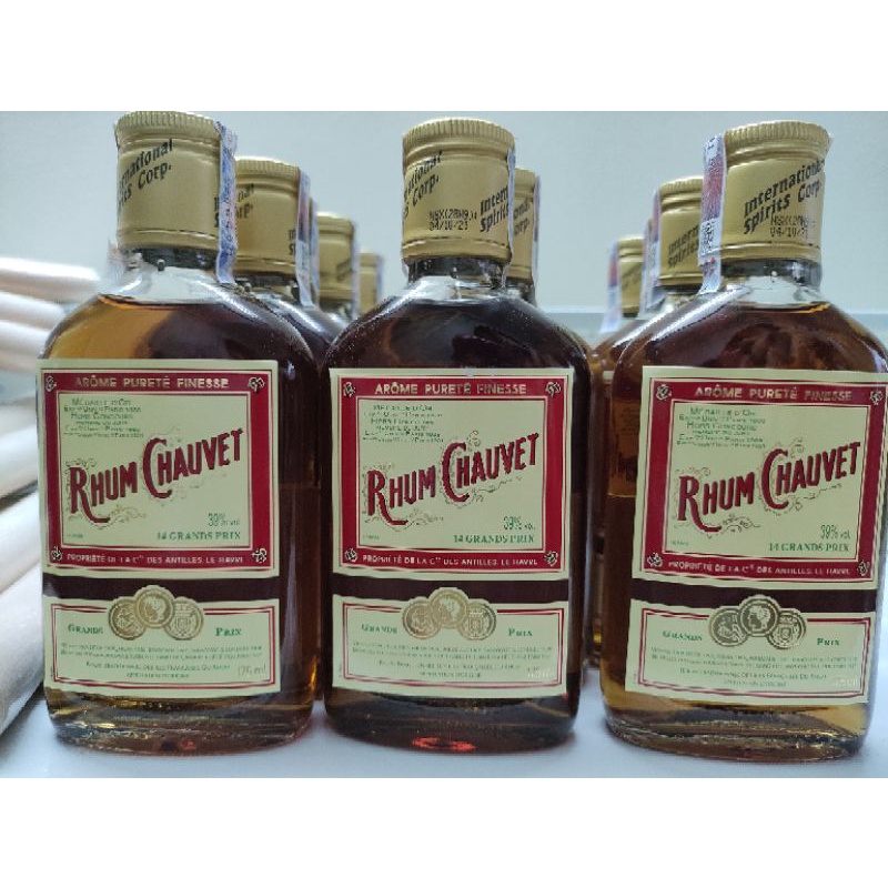 Hương rum (Rhum Chauvet 175m) nguyên liệu làm bánh