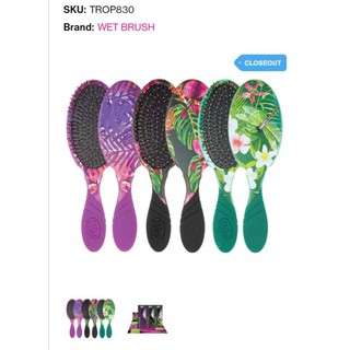 Lược gỡ rối Wet Brush Pro Detangler Neon Tropics