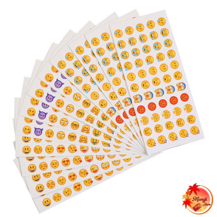 Sticker Trang trí Emoji nguồn hàng buôn sỉ AOBA