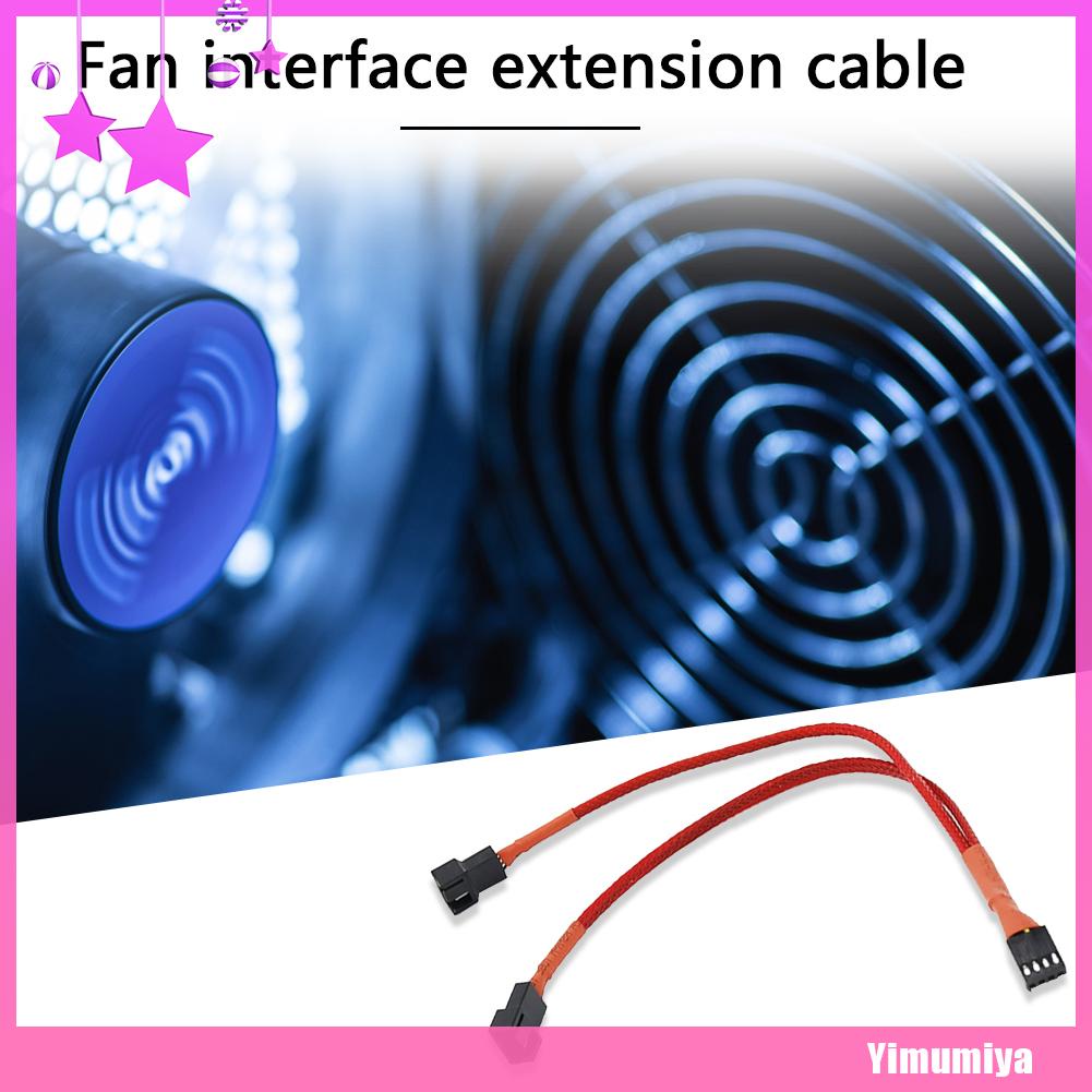 Dây Cáp Chia Cổng 4 Pin Thành 3 / 4 Pin Cho Quạt Cpu Pc
