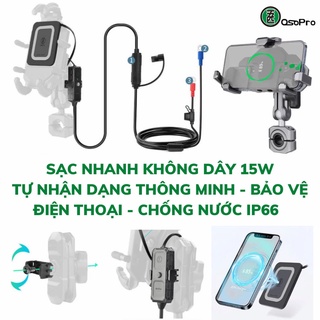 Bộ sạc không dây osopro chính hãng