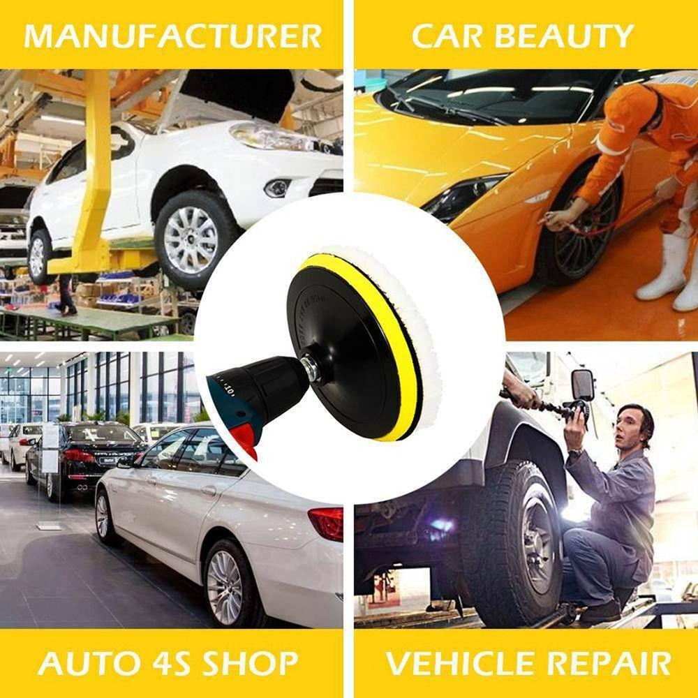 Bộ 5 Phụ Kiện Đánh Bóng Xe Hơi M14 3 / 4 / 5 / 6 / 7 Inch
